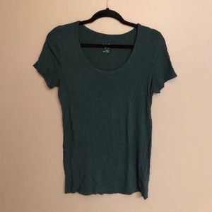 dark green t-shirt